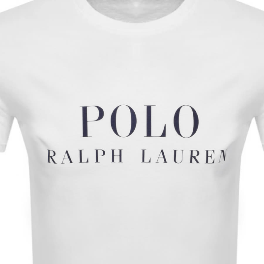 Alternative Image for ProductRalph Lauren Crew Neck T Shirt White3